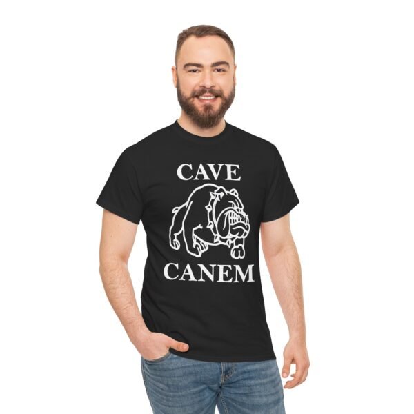 Cave Canem TShirt (Multi-Colored) - Beware Of Dog....And Owner - Image 2