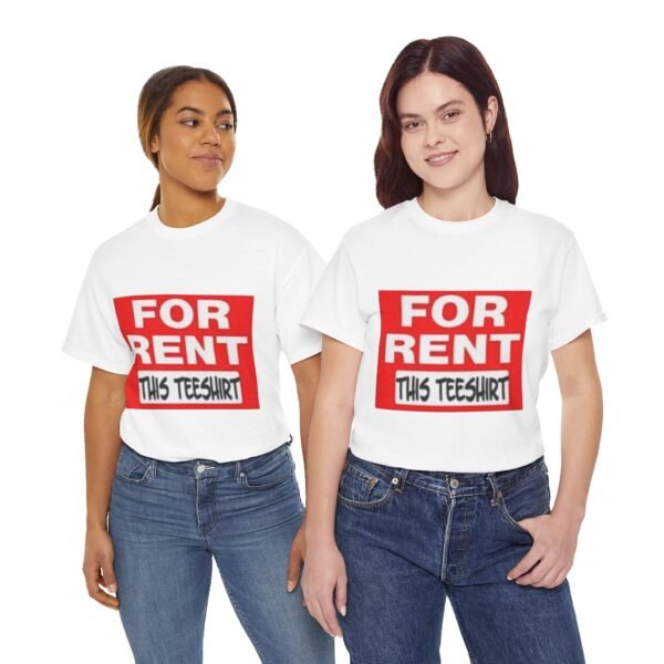 For Rent This Teeshirt Graphic Tee — Funny Novelty Shirt - Image 3