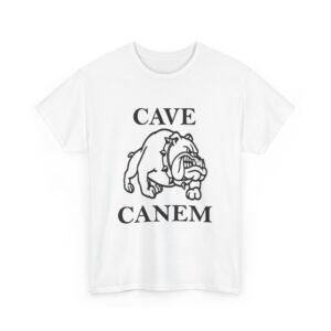 Cave Canem T-Shirt - Beware Of Dog....And Emperor Too
